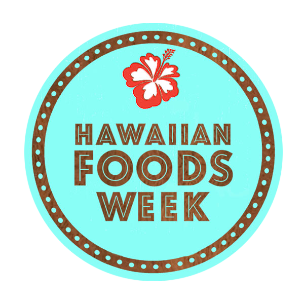 Hawaiian Food Week logo transparent